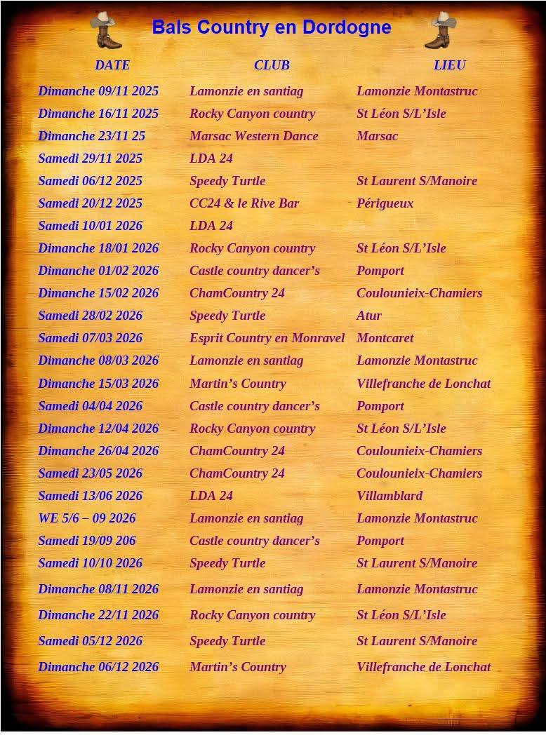 Bals dordogne 1