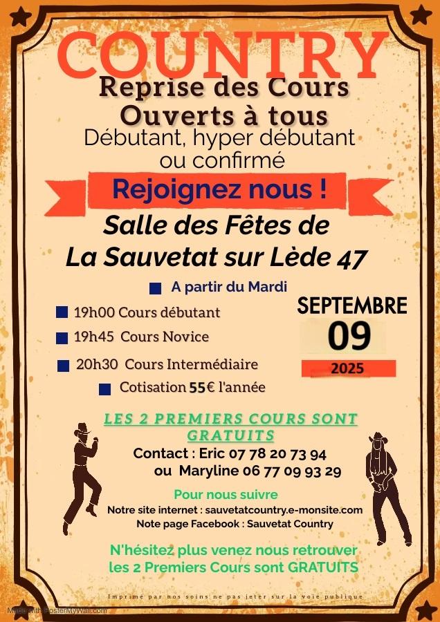 Flyer reprise des cours 092024 1 3