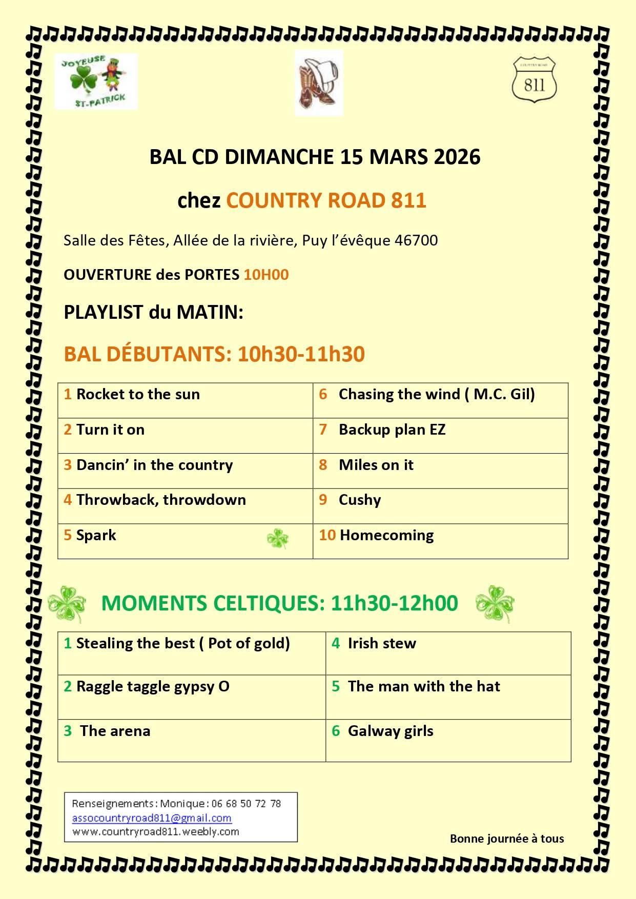 Playlist debu 15 03 1