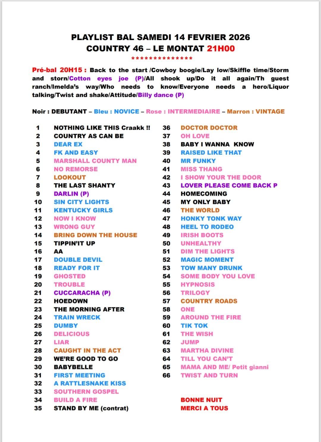 Playlist le montat 14 02 1