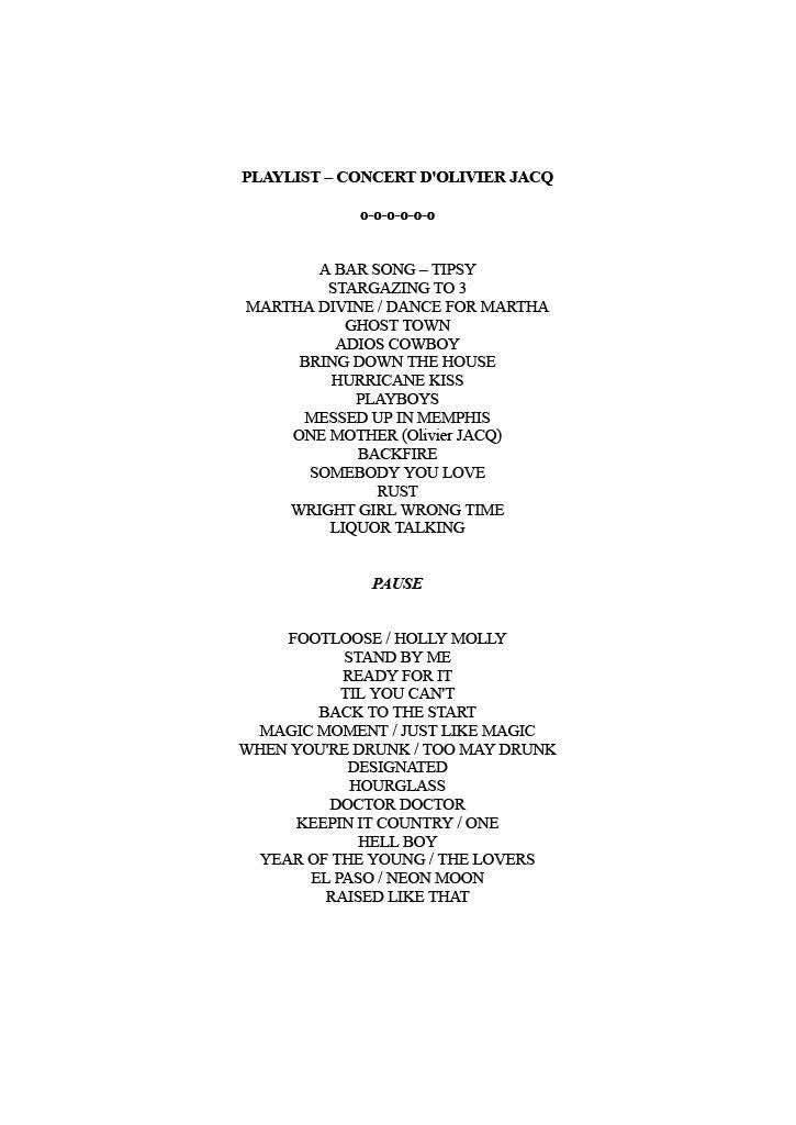 Playlist o j 1